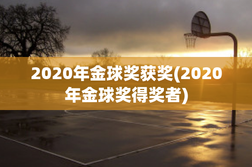 2020年金球奖获奖(2020年金球奖得奖者)