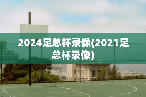 2024足总杯录像(2021足总杯录像)