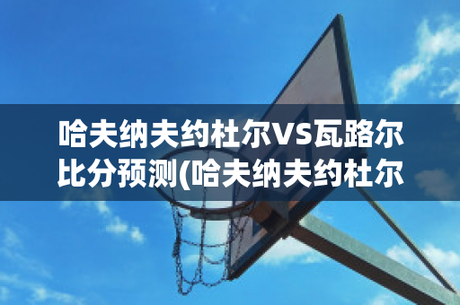 哈夫纳夫约杜尔VS瓦路尔比分预测(哈夫纳夫约杜尔vs斯莱戈流浪比分预测)