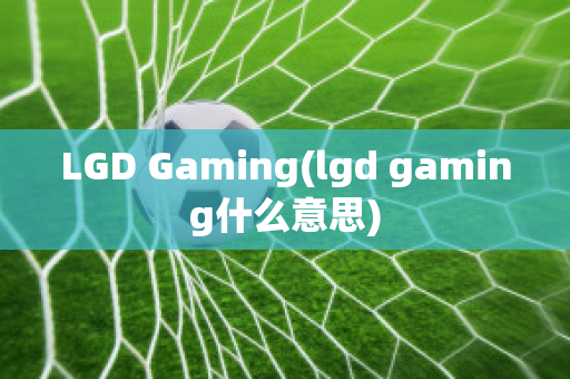 LGD Gaming(lgd gaming什么意思)