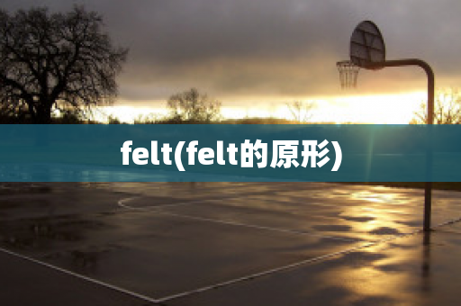 felt(felt的原形)