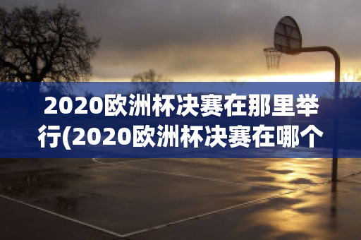 2020欧洲杯决赛在那里举行(2020欧洲杯决赛在哪个城市)