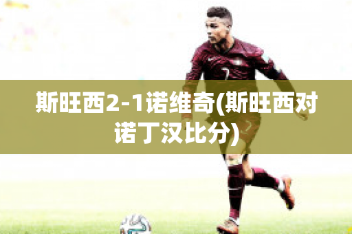 斯旺西2-1诺维奇(斯旺西对诺丁汉比分)