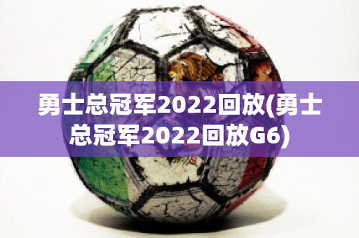 勇士总冠军2022回放(勇士总冠军2022回放G6)