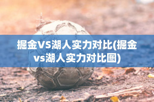 掘金VS湖人实力对比(掘金vs湖人实力对比图)