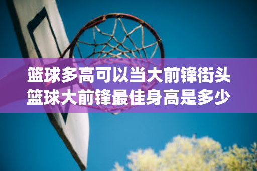 篮球多高可以当大前锋街头篮球大前锋最佳身高是多少(街头篮球大前锋身高一般多高)