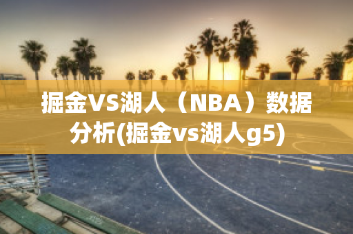 掘金VS湖人（NBA）数据分析(掘金vs湖人g5)