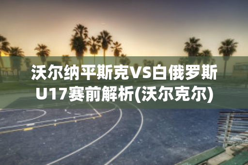 沃尔纳平斯克VS白俄罗斯U17赛前解析(沃尔克尔)