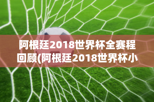 阿根廷2018世界杯全赛程回顾(阿根廷2018世界杯小组赛战绩)