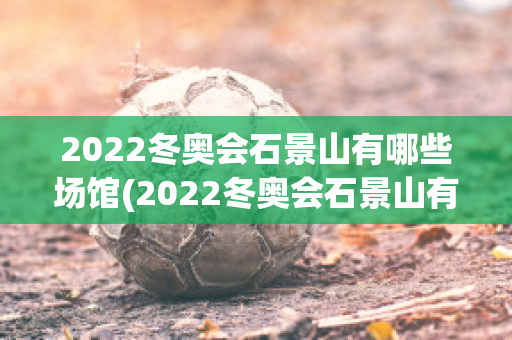 2022冬奥会石景山有哪些场馆(2022冬奥会石景山有哪些场馆参加)