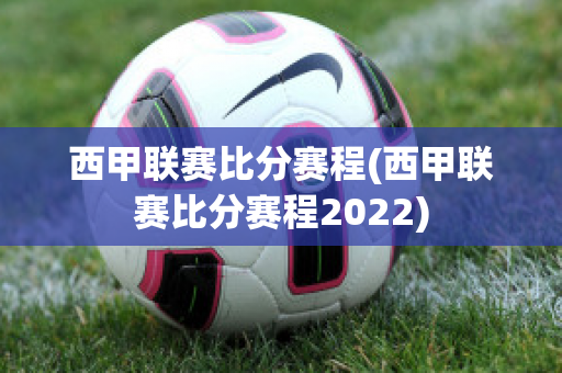 西甲联赛比分赛程(西甲联赛比分赛程2022)