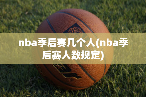 nba季后赛几个人(nba季后赛人数规定)