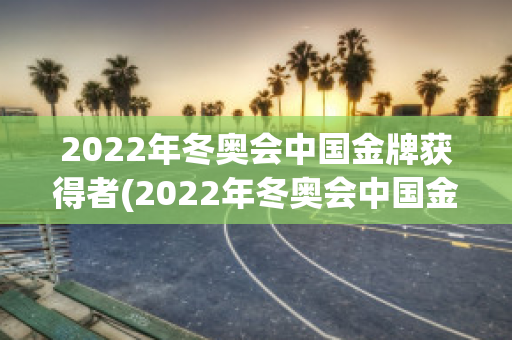 2022年冬奥会中国金牌获得者(2022年冬奥会中国金牌获得者排行榜)