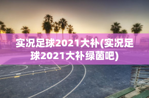 实况足球2021大补(实况足球2021大补绿茵吧)