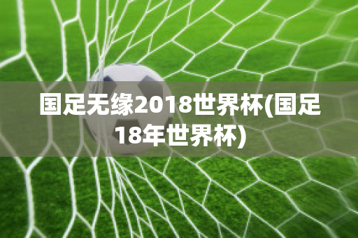 国足无缘2018世界杯(国足18年世界杯)