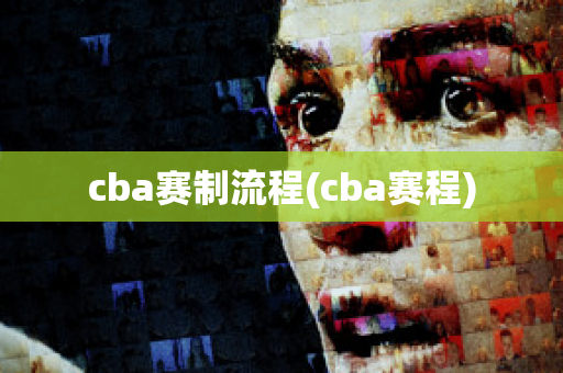 cba赛制流程(cba赛程)