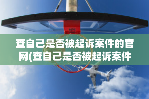 查自己是否被起诉案件的官网(查自己是否被起诉案件的官网怎么查)