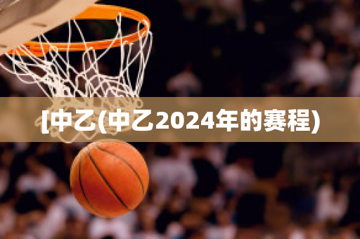 [中乙(中乙2024年的赛程)