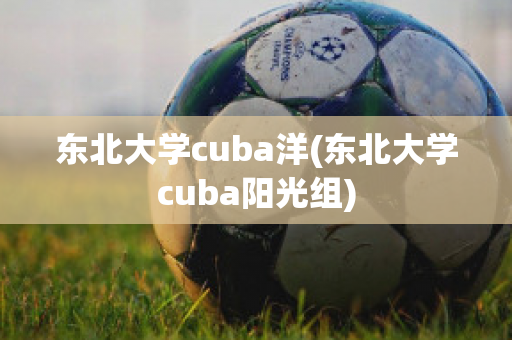 东北大学cuba洋(东北大学cuba阳光组)