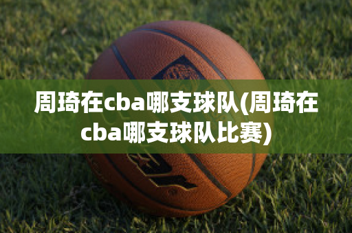 周琦在cba哪支球队(周琦在cba哪支球队比赛)