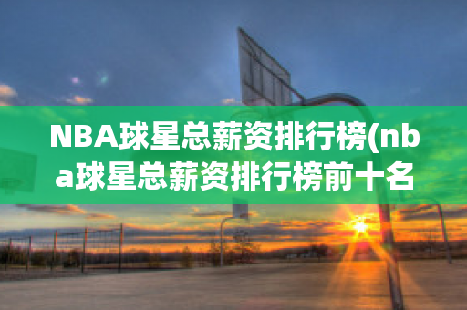 NBA球星总薪资排行榜(nba球星总薪资排行榜前十名)