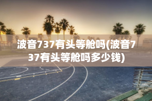 波音737有头等舱吗(波音737有头等舱吗多少钱)