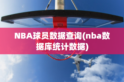 NBA球员数据查询(nba数据库统计数据)