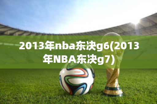 2013年nba东决g6(2013年NBA东决g7)