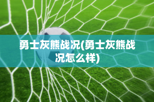 勇士灰熊战况(勇士灰熊战况怎么样)