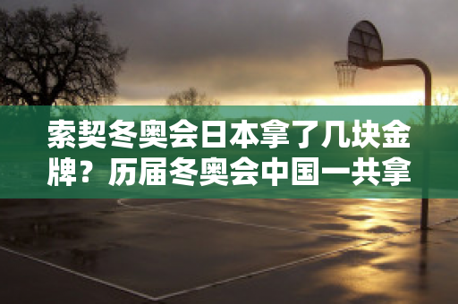 索契冬奥会日本拿了几块金牌？历届冬奥会中国一共拿过几次冠军