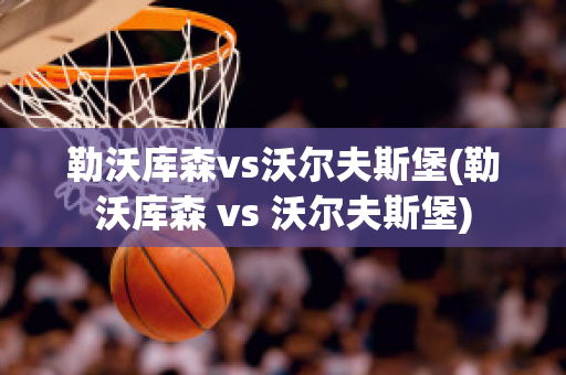 勒沃库森vs沃尔夫斯堡(勒沃库森 vs 沃尔夫斯堡)