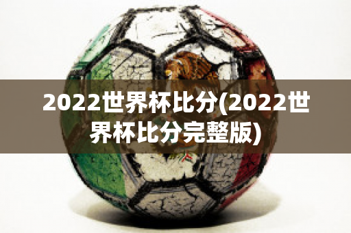 2022世界杯比分(2022世界杯比分完整版)