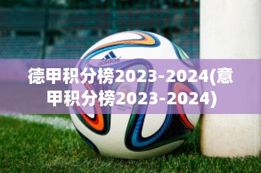 德甲积分榜2023-2024(意甲积分榜2023-2024)