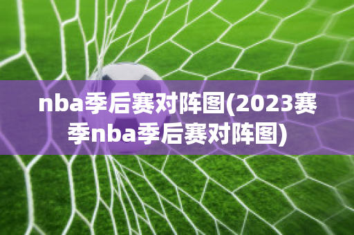 nba季后赛对阵图(2023赛季nba季后赛对阵图)