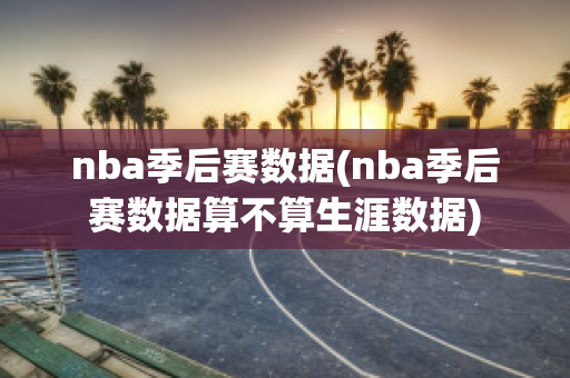 nba季后赛数据(nba季后赛数据算不算生涯数据)