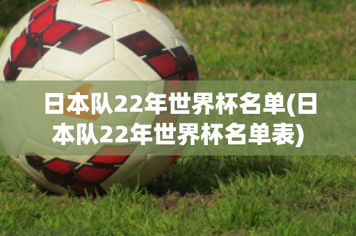 日本队22年世界杯名单(日本队22年世界杯名单表)