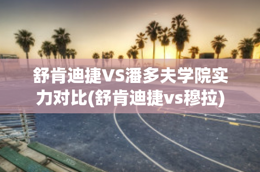 舒肯迪捷VS潘多夫学院实力对比(舒肯迪捷vs穆拉)