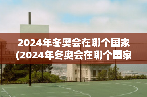 2024年冬奥会在哪个国家(2024年冬奥会在哪个国家举办吉祥物)