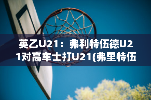 英乙U21：弗利特伍德U21对高车士打U21(弗里特伍德)