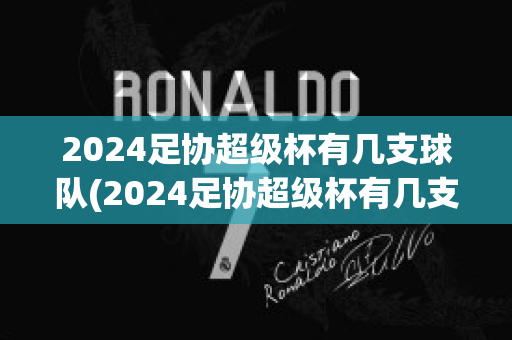 2024足协超级杯有几支球队(2024足协超级杯有几支球队参赛)