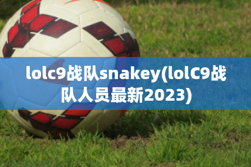 lolc9战队snakey(lolC9战队人员最新2023)