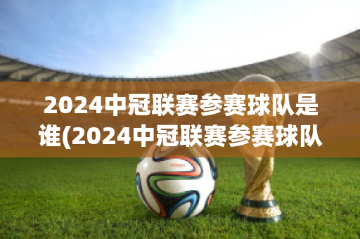 2024中冠联赛参赛球队是谁(2024中冠联赛参赛球队是谁呀)