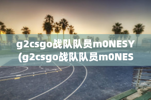 g2csgo战队队员m0NESY(g2csgo战队队员m0NESY几岁)