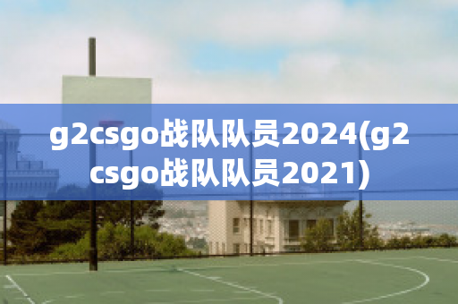 g2csgo战队队员2024(g2csgo战队队员2021)