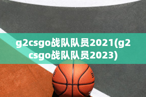 g2csgo战队队员2021(g2csgo战队队员2023)