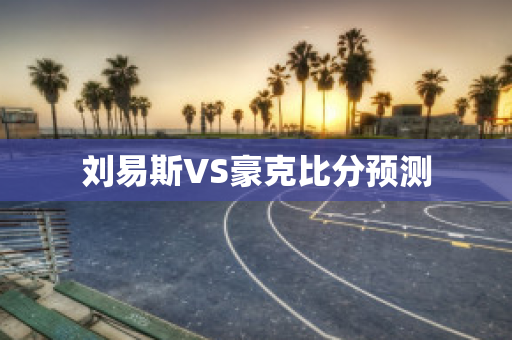 刘易斯VS豪克比分预测