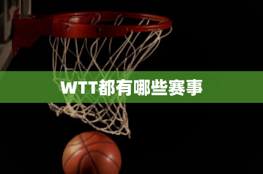 WTT都有哪些赛事