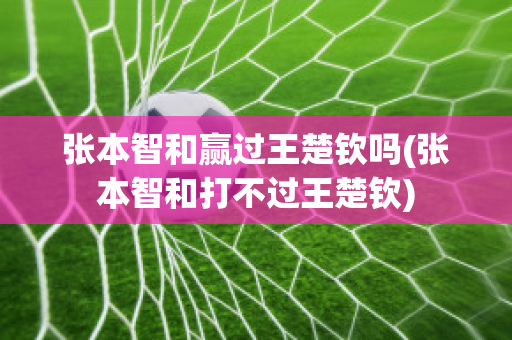 张本智和赢过王楚钦吗(张本智和打不过王楚钦)