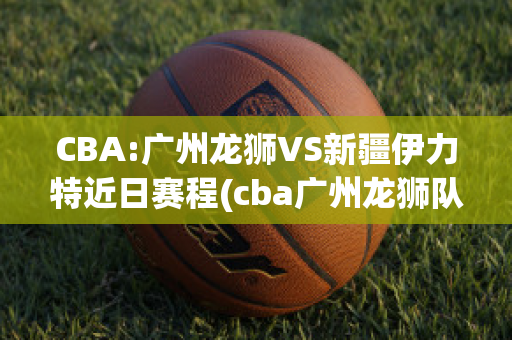 CBA:广州龙狮VS新疆伊力特近日赛程(cba广州龙狮队)