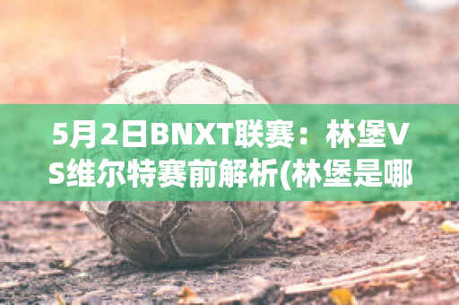 5月2日BNXT联赛：林堡VS维尔特赛前解析(林堡是哪个国家的)